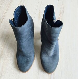 Aldo Deep Blue Ankle Boots